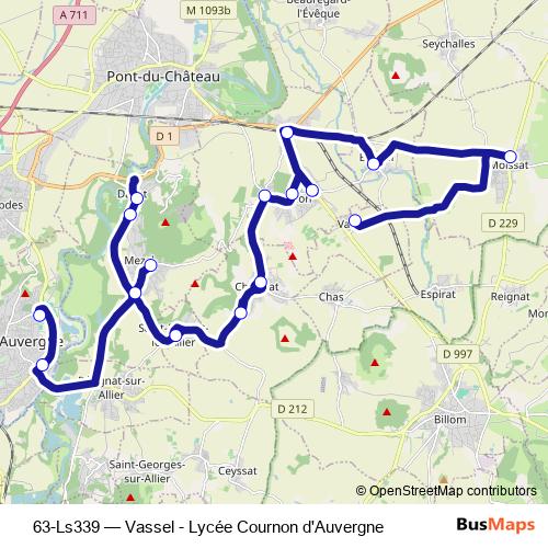63-Ls339 bus Line Map