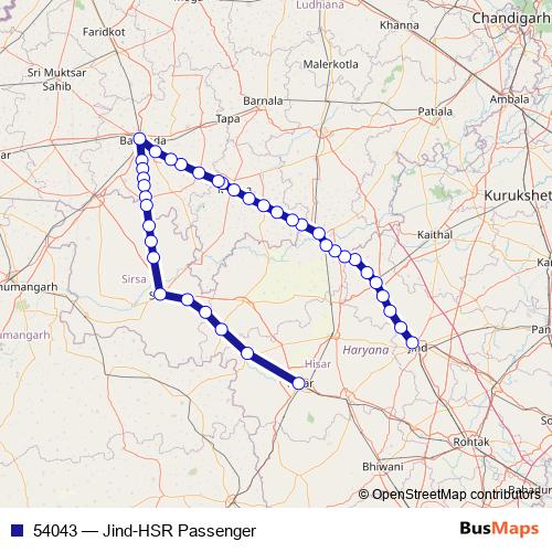 54043 rail Line Map
