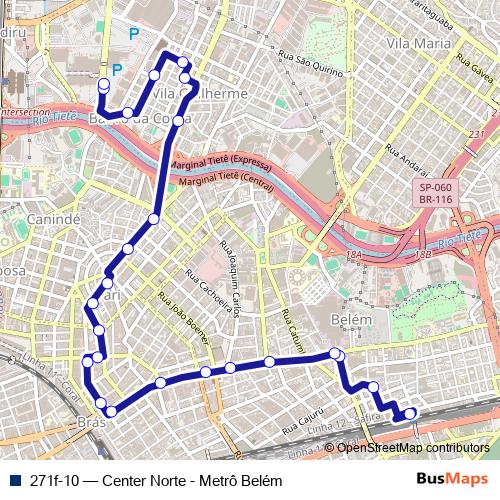271f-10 bus Line Map