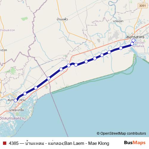 4385 rail Line Map