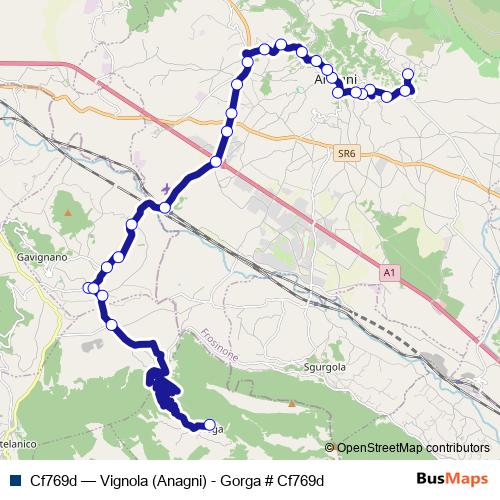 Cf769d bus Line Map