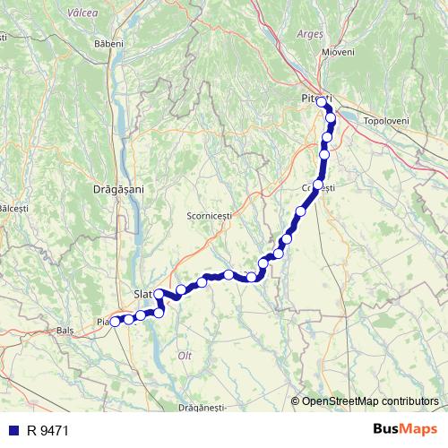 R 9471 rail Line Map