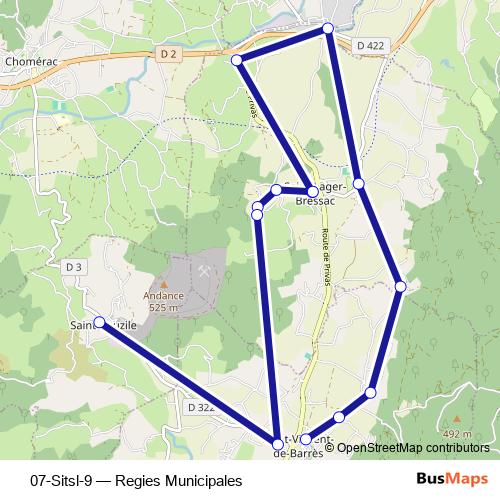 07-Sitsl-9 bus Line Map