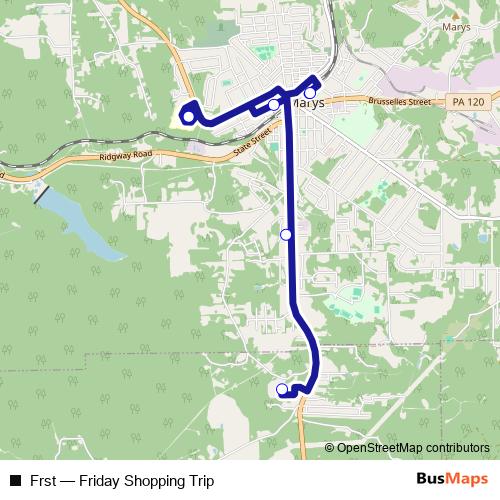 Frst bus Line Map