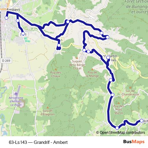 63-Ls143 bus Line Map