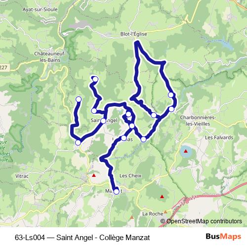 63-Ls004 bus Line Map
