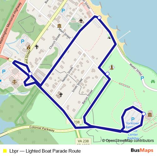 Lbpr bus Line Map