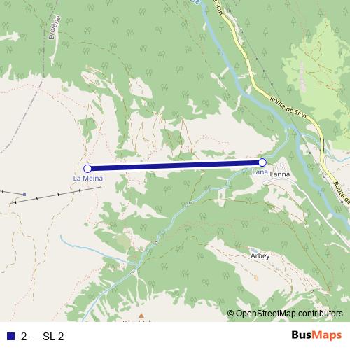 2 cable-car Line Map