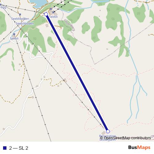 2 cable-car Line Map