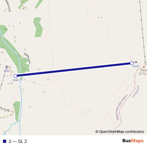 2 cable-car Line Map