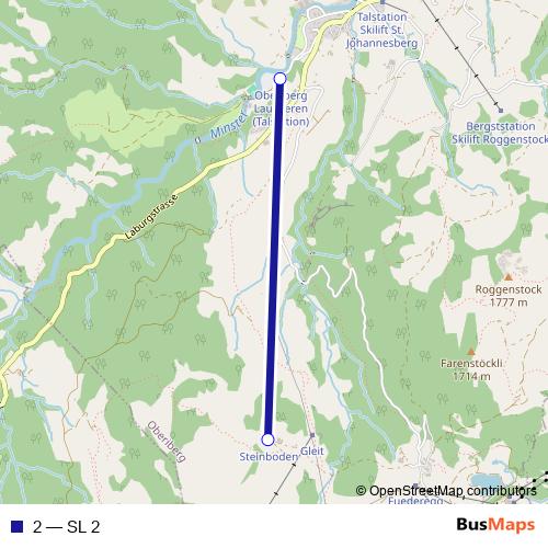 2 cable-car Line Map