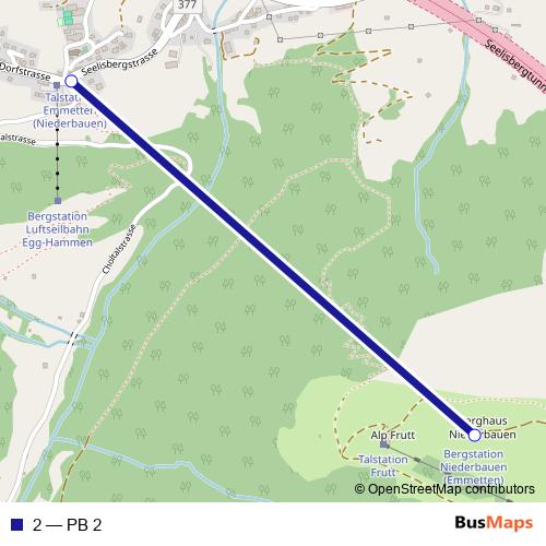 2 cable-car Line Map