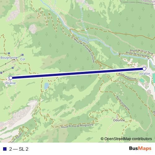 2 cable-car Line Map