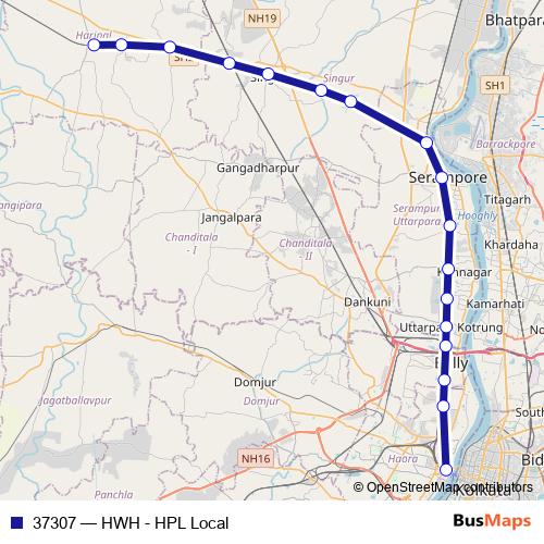 37307 rail Line Map