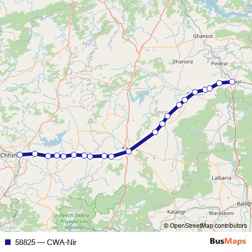 58825 rail Line Map