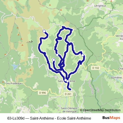 63-Ls309d bus Line Map