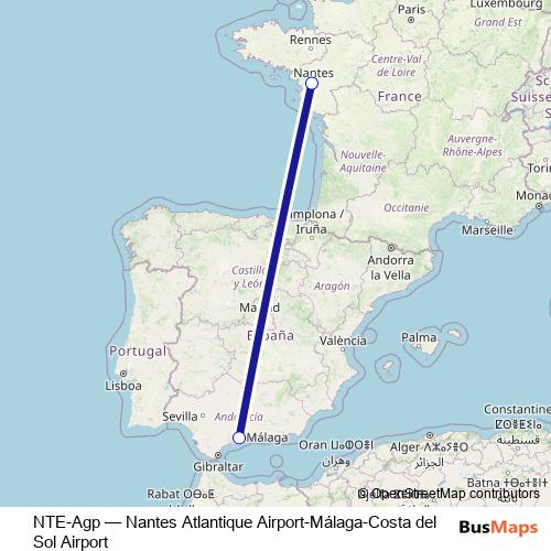 NTE-Agp bus Line Map