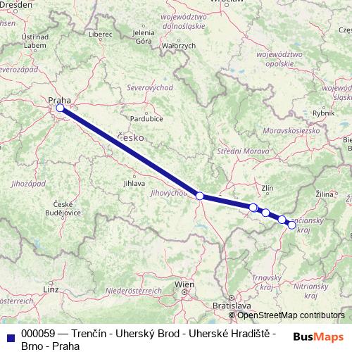 000059 bus Line Map