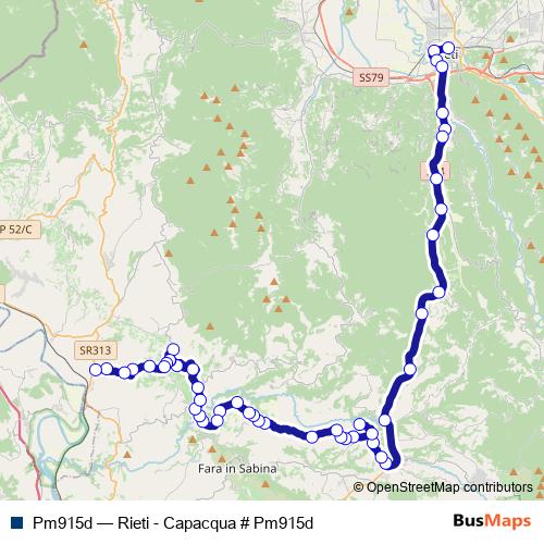 Pm915d bus Line Map