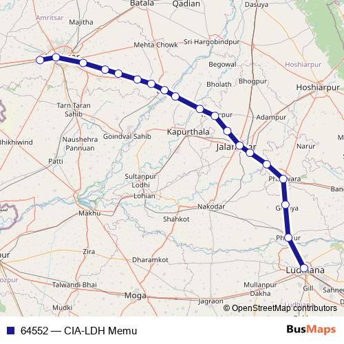 64552 rail Line Map