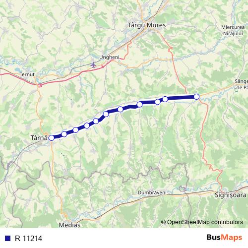 R 11214 rail Line Map