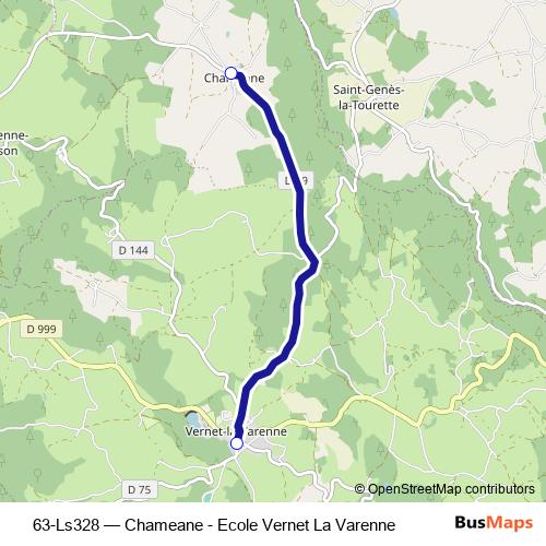 63-Ls328 bus Line Map