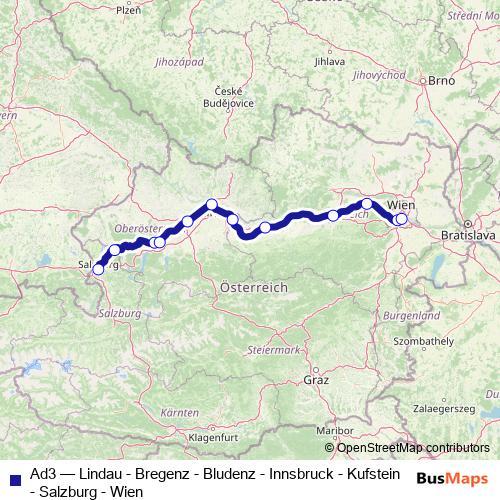 Ad3 rail Line Map