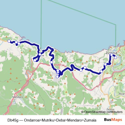 Db45g bus Line Map