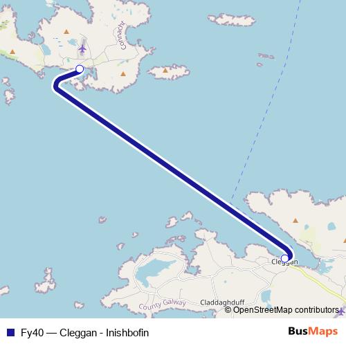 Fy40 ferry Line Map
