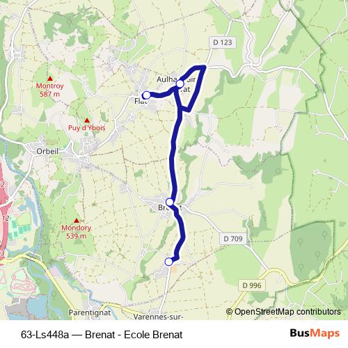 63-Ls448a bus Line Map