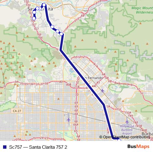 Sc757 bus Line Map
