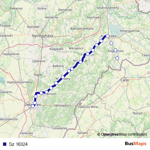 Sz 16324 rail Line Map
