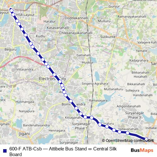 600-F ATB-Csb bus Line Map