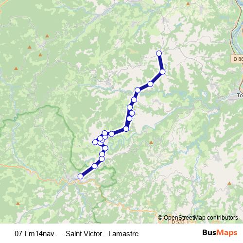 07-Lm14nav bus Line Map
