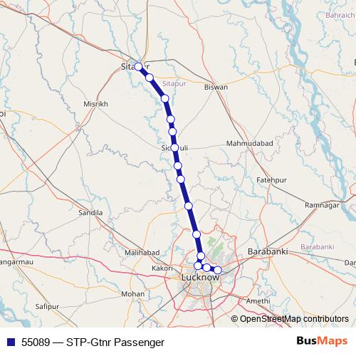 55089 rail Line Map
