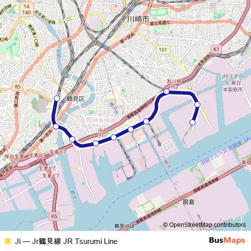 Ji rail Line Map