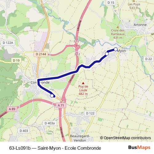63-Ls091b bus Line Map