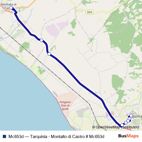 Mc653d bus Line Map