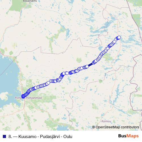 8. bus Line Map