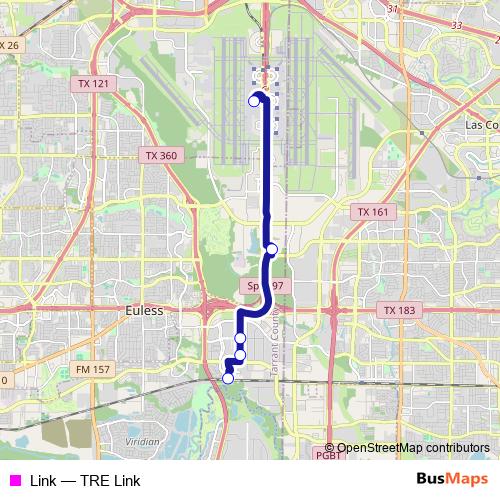 Link bus Line Map