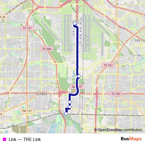 Link bus Line Map