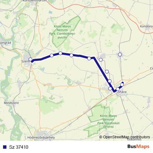 Sz 37410 rail Line Map
