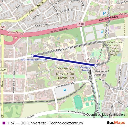 Hb7 monorail Line Map