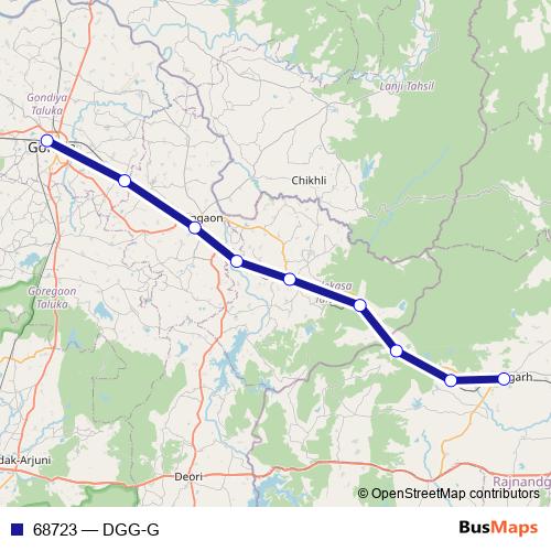 68723 rail Line Map