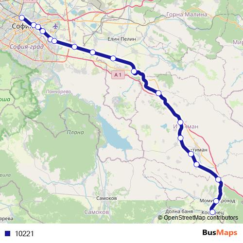 10221 rail Line Map