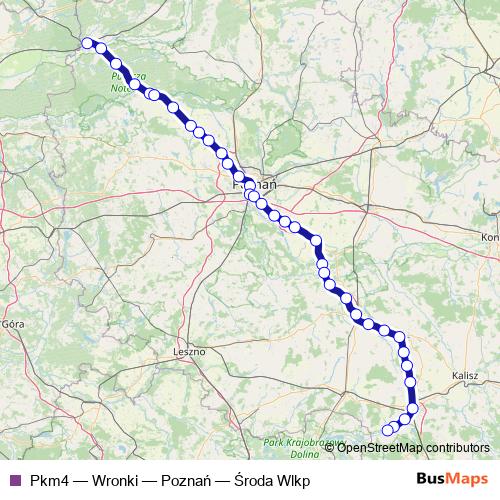 Pkm4 rail Line Map
