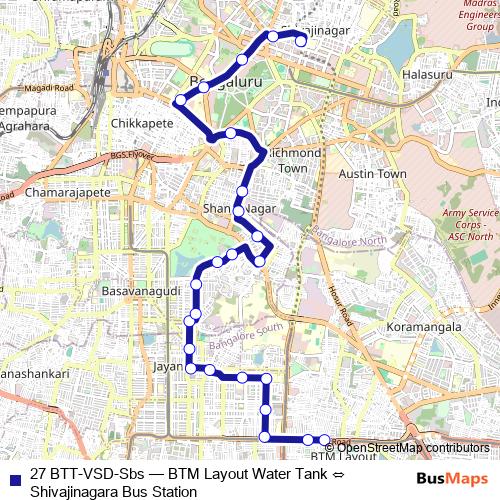 27 BTT-VSD-Sbs bus Line Map