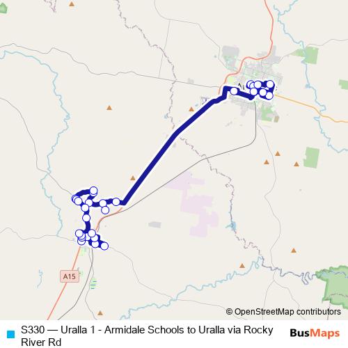 S330 bus Line Map
