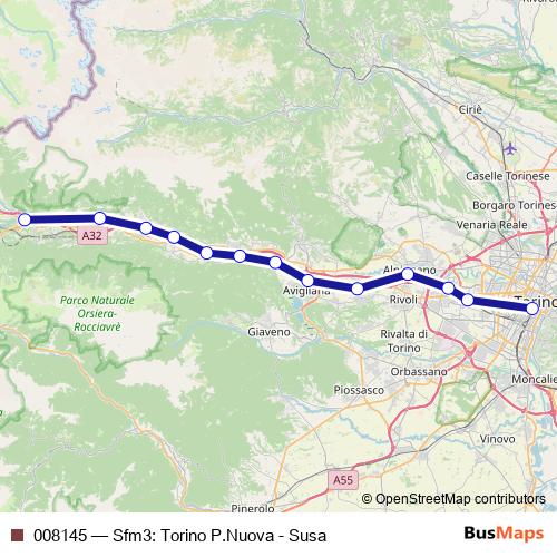 008145 rail Line Map