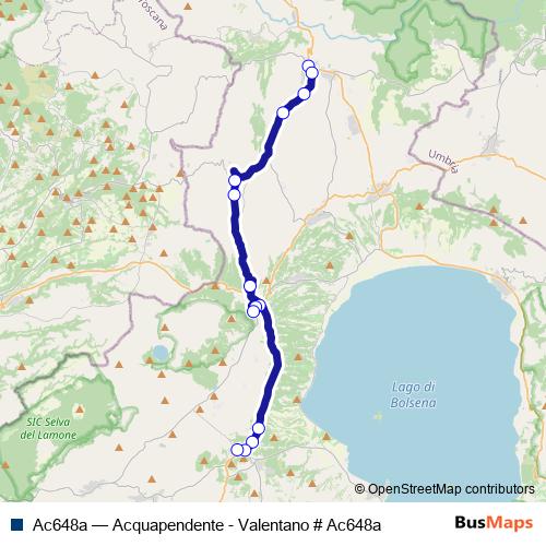 Ac648a bus Line Map